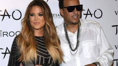 Khloe junto al rapero con quien sale desde abril.