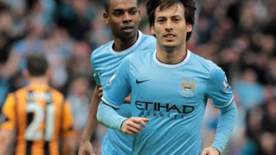 David Silva sentenció el juego a favor del Manchester City.