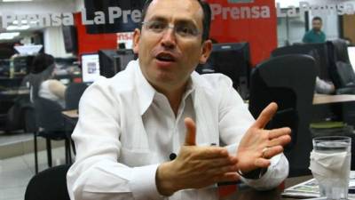 Marlon Tábora dice que sin el sector privado no hay forma de crecer.