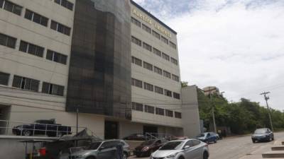 Inmueble. Edificio de la Enee en Altos del Trapiche, en Tegucigalpa.