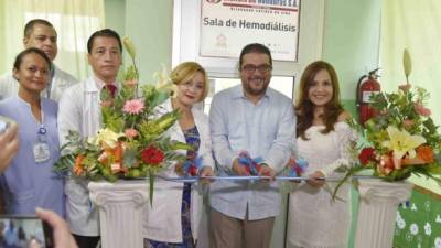 La sala de hemodiálisis del hospital ya comenzó a atender personas con insuficiencia renal. Foto: Samuel Zelaya