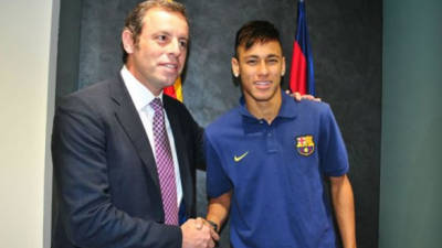 Sandro Rosell, presidente del Barcelona, declaró el fichaje de Neymar en 57 millones de euros.