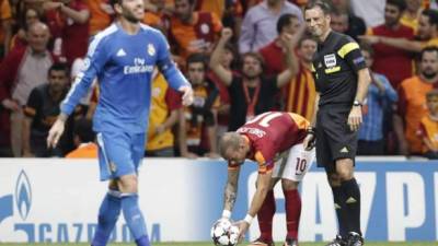 Mark Clattenburg ya pitó en el juego que el Real Madrid venció 1-6 al Galatasaray.