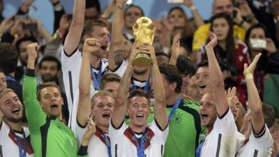 Alemania celebra mientras otros lloran. Así es el fútbol.