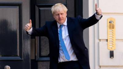 Johnson, de 55 años, sucederá a Theresa May, quien dimitió en junio por la crisis del 'brexit'./AFP.