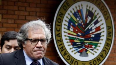 En la imagen, el secretario de la Organización de Estados Americanos (OEA), Luis Almagro. EFE/Archivo