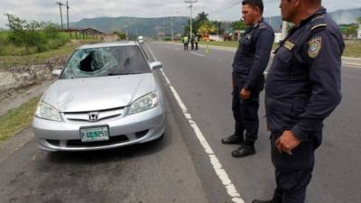 Las autoridades de Copeco mantienen los operativos en las carreteras para evitar accidentes de tránsito.