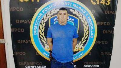 El detenido responde al nombre de Jefry Javier Chinchilla López, de 31 años de edad, alias “El Chele”.