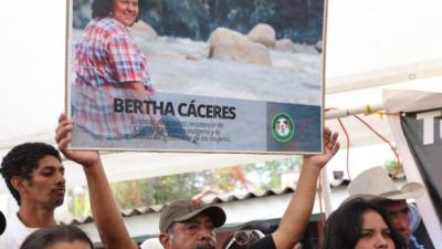 La lideresa indígena Berta Cáceres fue asesinada el pasado 3 de marzo en su casa en La Esperanza.