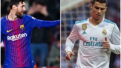 Messi y Cristiano Ronaldo mantienen una ardua pelea por el liderato.