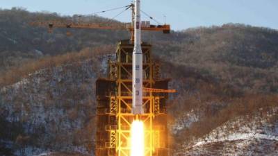 Corea del Norte continúa haciendo pruebas nucleares. Foto: AFP/KCNA via KNS.