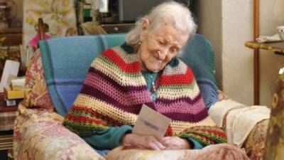 La italiana Emma Morano llegó a sus 116 años.