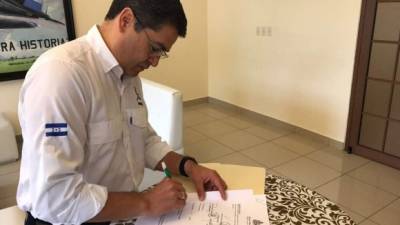 El presidente hondureño Juan Orlando Hernández sancionó el decreto del MEU presentado en el Congreso Nacional.