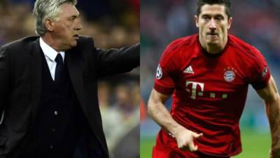 Ancelotti considera a Lewandowski como el referente del Bayern.