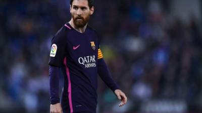 Messi es el gran referente del Barcelona.
