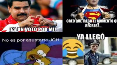 Los memes invaden las redes sociales sobre resultados de elecciones de Honduras. Juan Orlando Hernández, candidato del Partido Nacional junto a Salvador Nasralla con la Alianza son protagonistas.