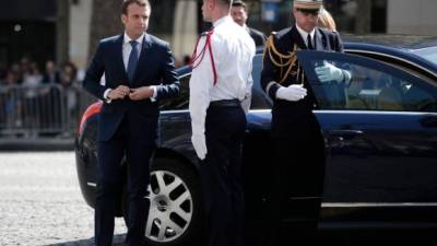 El presidente frances Emmanuel Macron.