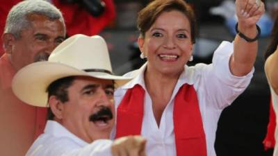 Xiomara Castro de Zelaya, virtual candidata presidencial del partido Libre.