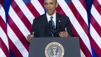 Barack Obama habló sobre el tema del espionaje en conferencia de prensa.