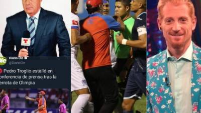La prensa internacional dio su punto de vista sobre el zafarrancho y las explosivas declaraciones que brindó Pedro Troglio en la final de ida en donde Olimpia perdió 1-2 a manos del Motagua.