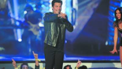 Chayanne durante su presentación en los Billboard Latin Music Awards 2014.