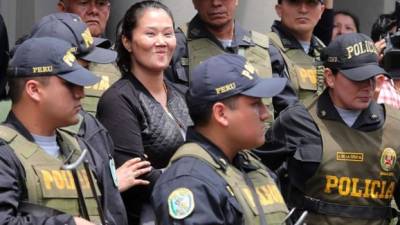 Keiko Fujimori, principal líder de la oposición en Perú. EFE/Ernesto Arias/Archivo