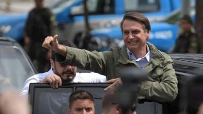 Bolsonaro afirmó que Israel tiene derecho a elegir su capital, rompiendo el principio de neutralidad de Brasil en el conflicto entre Palestina e Israel./AFP.