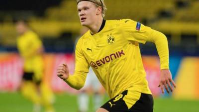 Erling Haaland no para de meter goles. Foto Twitter Dortmund.