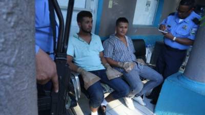 Gerson Adonay Muñoz y Yoser Geovany Martínez confesaron haber disparado sus armas.