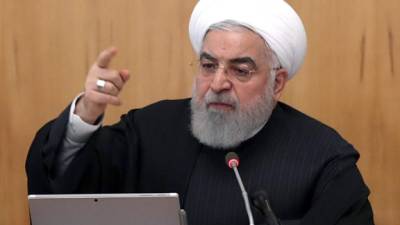 El presidente iraní Hasan Rohani. Foto: AFP