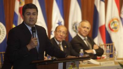 El presidente Hernández dijo que divulgará cómo actúan las bandas criminales.