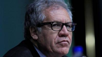 Luis Almagro asegura que en ela OEA no hay 'silencio cómplice' sobre lo que ocurre en Venezuela. Foto: Efe