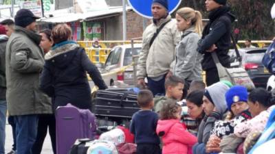 Ecuador cerró sus fronteras a los venezolanos que no tienen pasaporte como una medida para regular la inmigración./EFE.