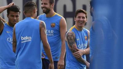 Messi y Neymar fueron los últimos en incorporarse a los trabajos de pretemporada del club.