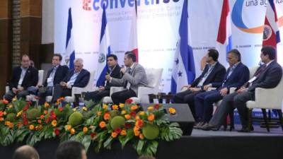Empresarios de la región centroamericana participan de la conferencia 'Convertirse' en San Pedro Sula.