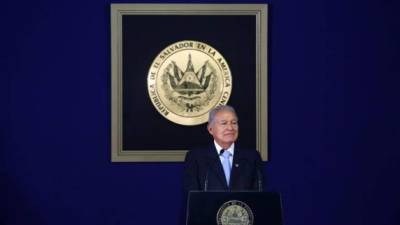 El presidente de El Salvador, Salvador Sánchez Cerén. EFE/Archivo