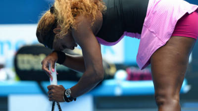 Serena Williams se despidió del Australia Open.
