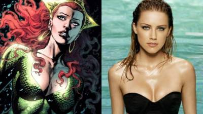 Heard interpretará a Mera en las dos pelicuas de DC Comics, 'Justice League' y 'Aquaman'.