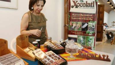 Carolina de Segovia participó en una exposición de cacao en La Lima. Amílcar Izaguirre.