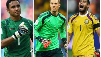 Navas, Neuer y Romero, los elegidos por FIFA.