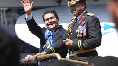 El nuevo presidente de Honduras, Juan Orlando Hernández.