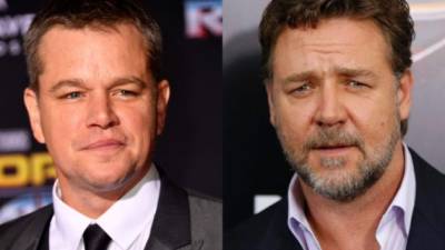 Una de las víctimas de Weinstenin criticó a Damon llamándolo 'especulador que permanece en silencio' después de que revelara que tanto él como Russell Crowe habían ayudado a bloquear una historia sobre el accionar del magnate. // Fotos AFP.