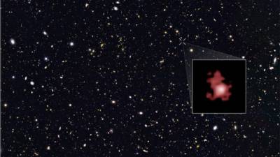 El telescopio espacial Hubble descubrió la galaxia más lejana conocida hasta ahora. Se le dio el nombre GN-z11.