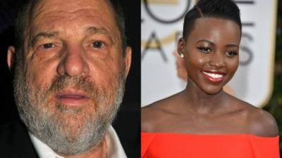 Nyong´o es la primer mujer afrodescendiente en acusar a Weinstein.