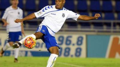 Anthony Lozano marcó 10 goles en la reciente campaña con el Tenerife.