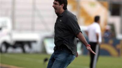 Diego Vásquez celebrando uno de los goles de su equipo.