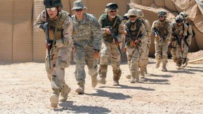 Más de 1,500 soldados estadounidenses permanecen en Irak para entrenar y dar asesoramiento militar a las fuerzas de seguridad de ese país.