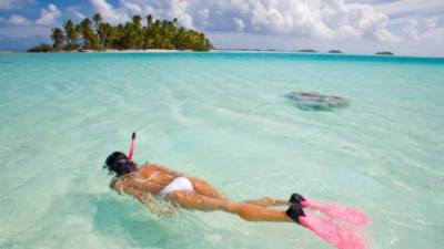 Las aguas cristalinas de las playas West Bay.