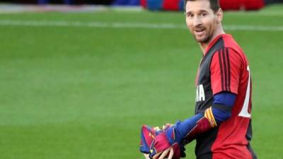 Lionel Messi le rindió homenaje el pasado domingo a Maradona.