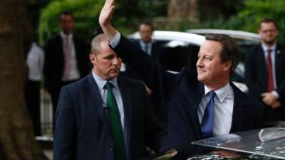 Cameron renunció a su cargo tras la sorpresiva aceptación del Brexit en Inglaterra.